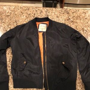 Black cargo jacket